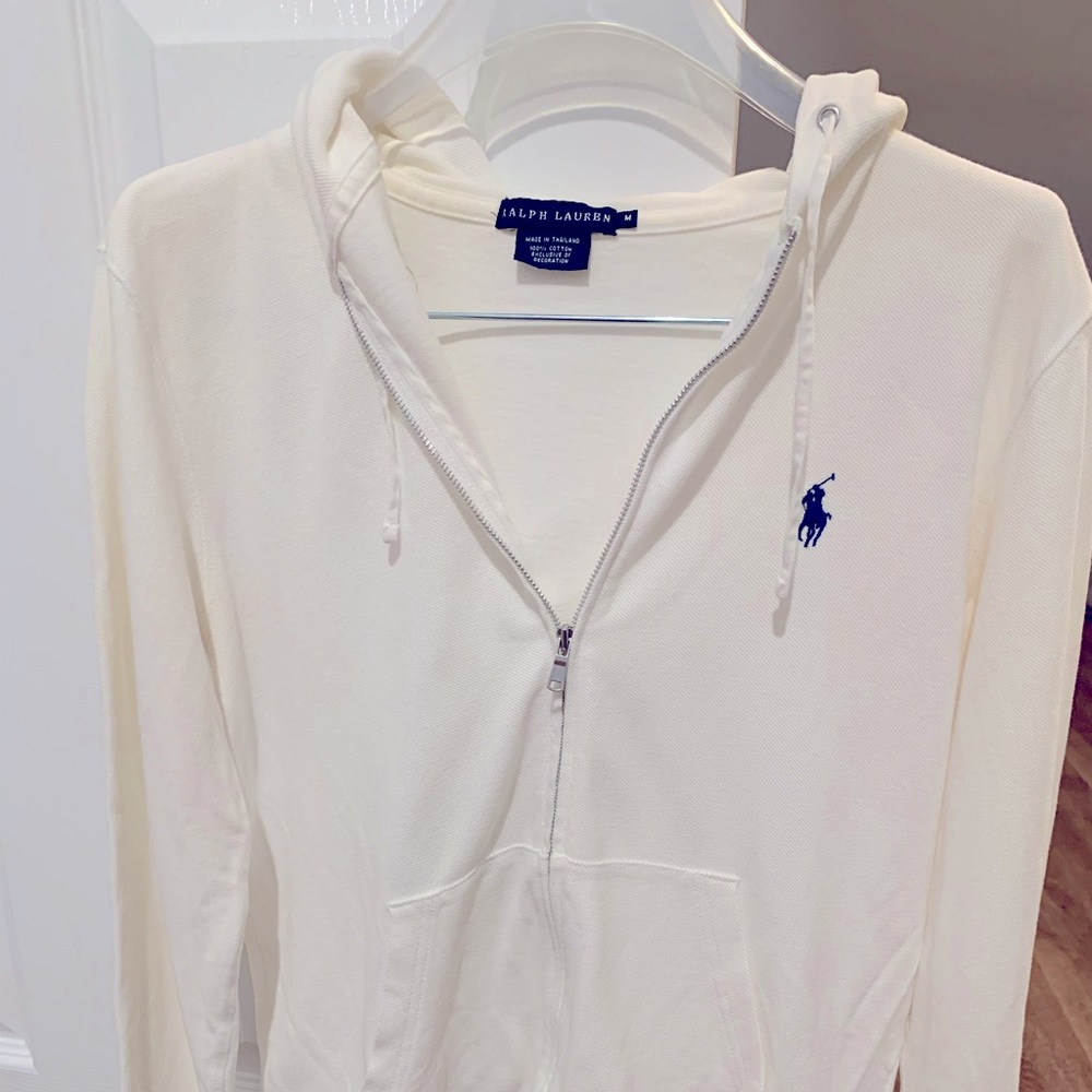 Women’s Ralph Lauren Terry Cloth Zip-Up Hoodie